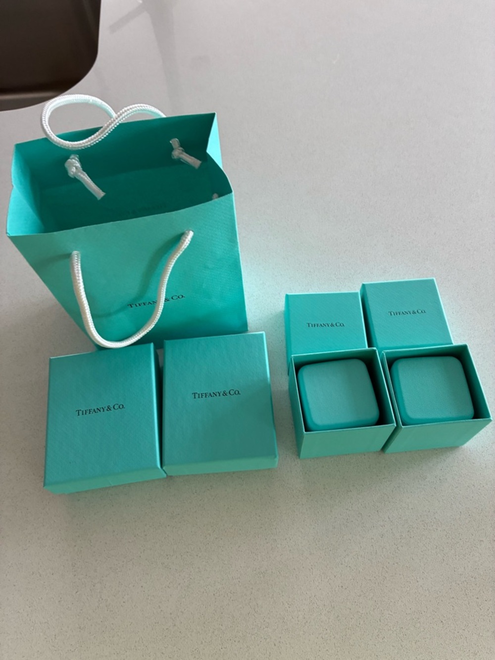 Tiffany & Co. Signature Robin's Egg Blue Gift Box Set